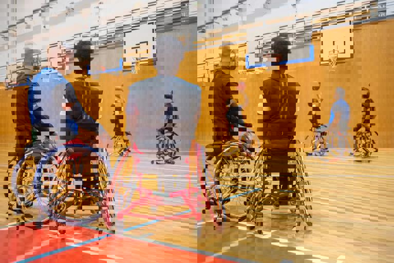 Wheelchair Basketball League Expands After Surge in Youth Participation